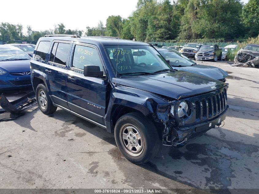 2017 JEEP PATRIOT SPORT - 1C4NJRBB1HD114678