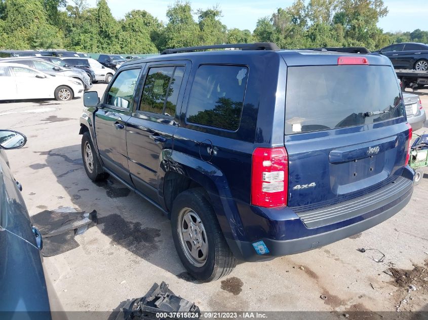 2017 JEEP PATRIOT SPORT - 1C4NJRBB1HD114678