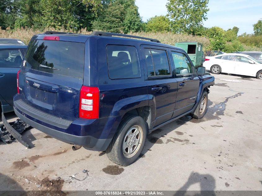 2017 JEEP PATRIOT SPORT - 1C4NJRBB1HD114678