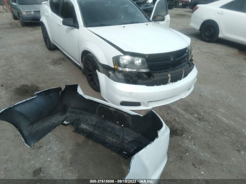 2013 DODGE AVENGER SE - 1C3CDZAG5DN749066