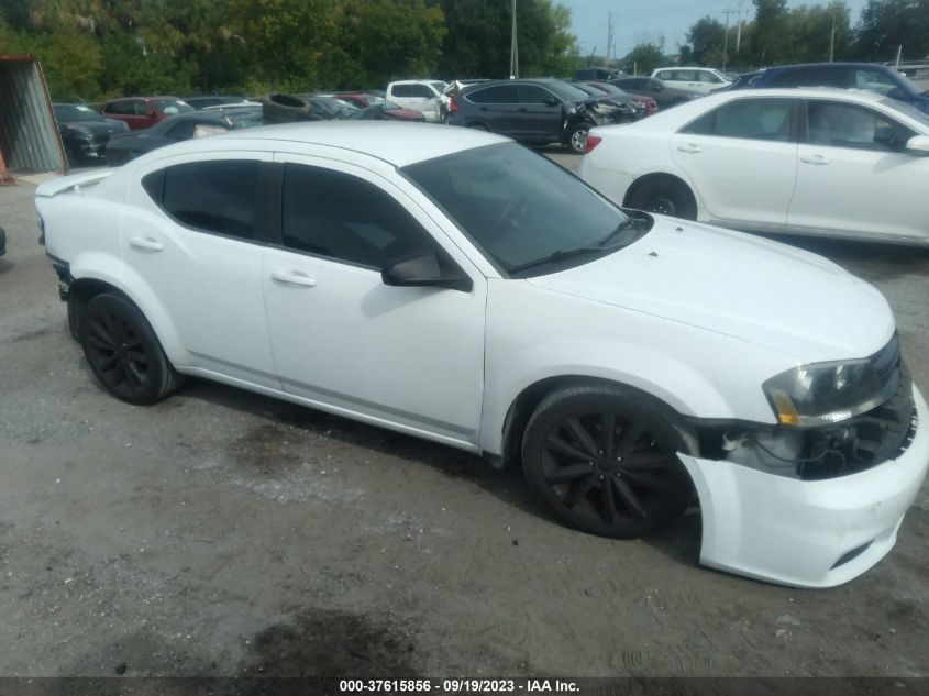 2013 DODGE AVENGER SE - 1C3CDZAG5DN749066