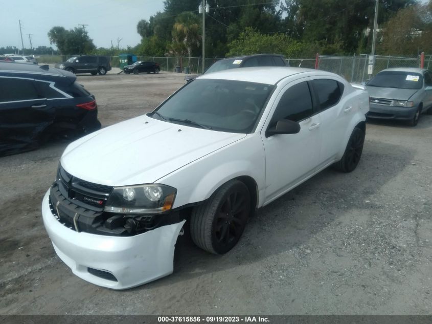 2013 DODGE AVENGER SE - 1C3CDZAG5DN749066