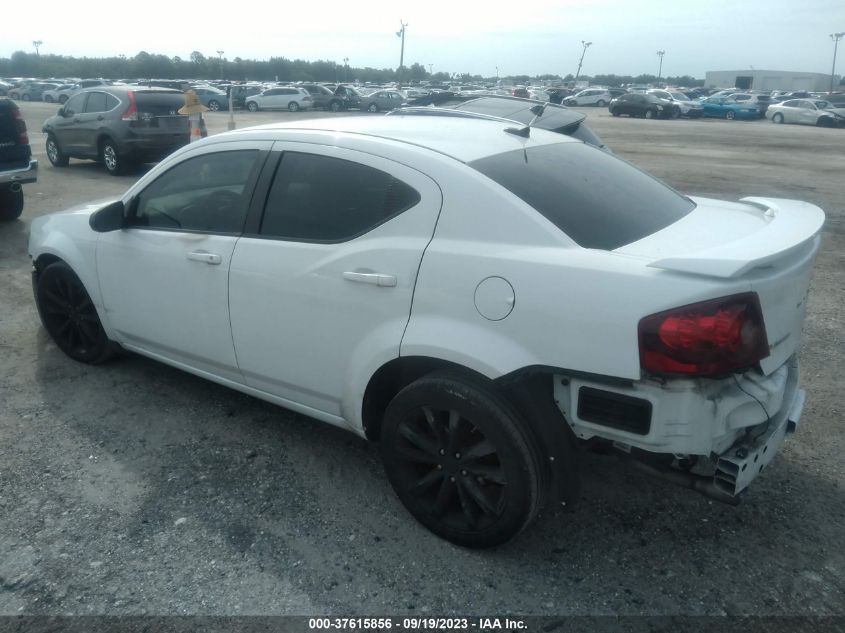 2013 DODGE AVENGER SE - 1C3CDZAG5DN749066