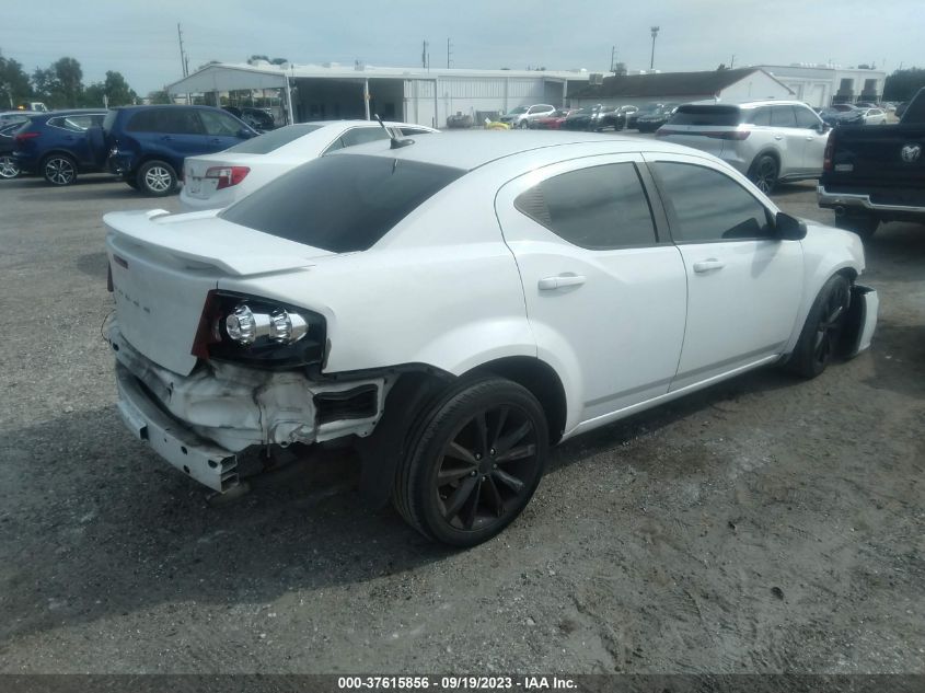 2013 DODGE AVENGER SE - 1C3CDZAG5DN749066
