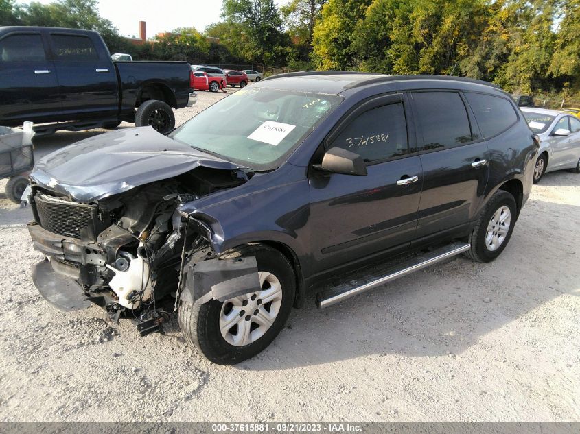 2014 CHEVROLET TRAVERSE LS - 1GNKRFKD4EJ135931