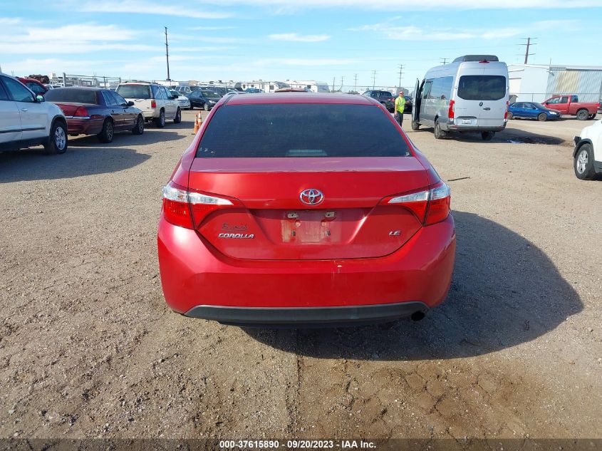 2016 TOYOTA COROLLA L/LE/S/S PLUS/LE PLUS - 5YFBURHE4GP394281