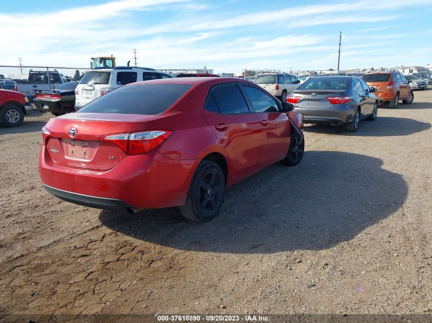 2016 TOYOTA COROLLA L/LE/S/S PLUS/LE PLUS - 5YFBURHE4GP394281