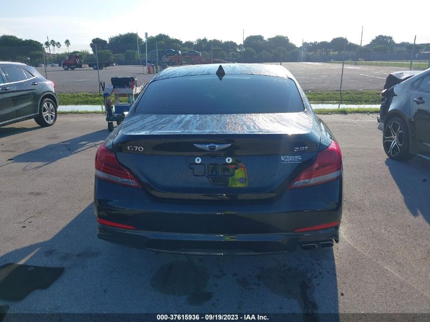2020 GENESIS G70 ELITE - KMTG34LA1LU062779
