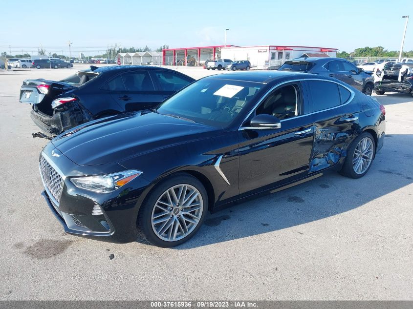 2020 GENESIS G70 ELITE - KMTG34LA1LU062779