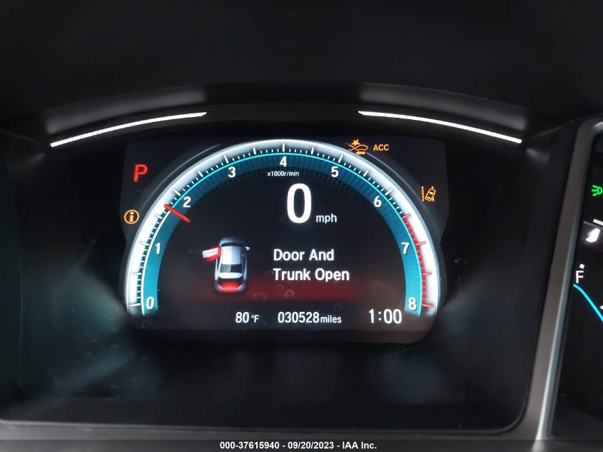VIN 19XFC1F37LE011968 2020 HONDA CIVIC SEDAN EX