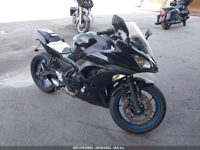 2017 KAWASAKI EX650 F - JKAEXEK18HDA03069