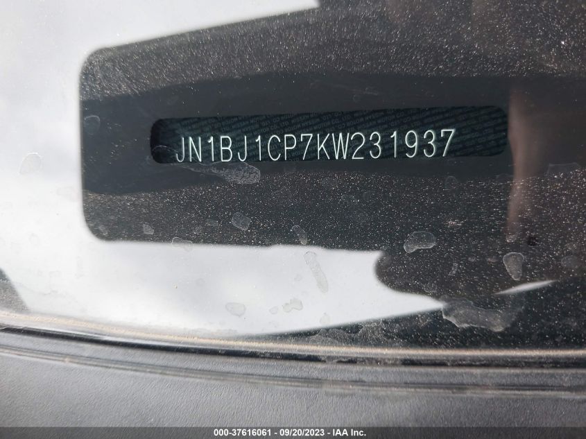 2019 NISSAN ROGUE SPORT S/SV/SL - JN1BJ1CP7KW231937