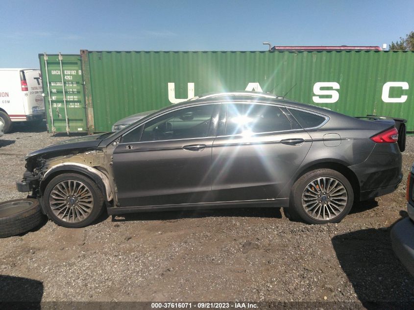 2017 FORD FUSION TITANIUM/PLATINUM - 3FA6P0K9XHR183717