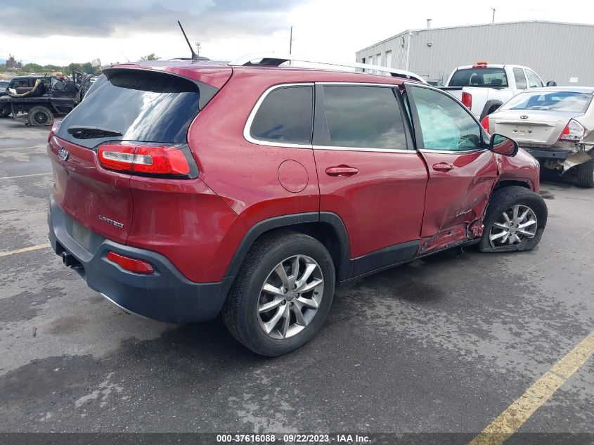 2014 JEEP CHEROKEE LIMITED - 1C4PJMDS8EW181710