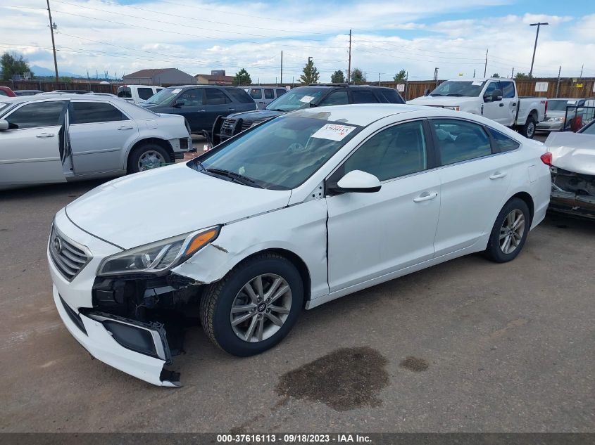 2016 HYUNDAI SONATA 2.4L SE - 5NPE24AF7GH355691