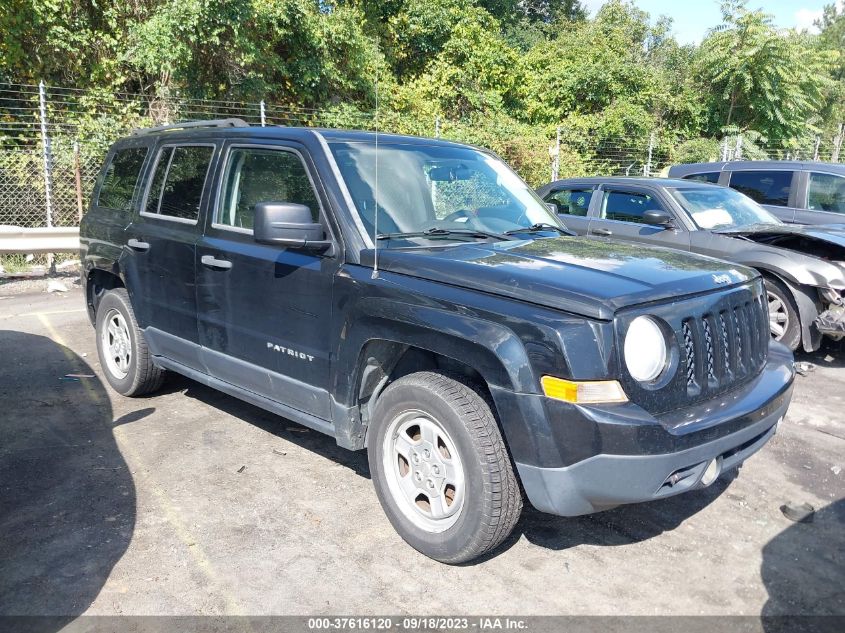 2014 JEEP PATRIOT SPORT - 1C4NJPBA3ED600349