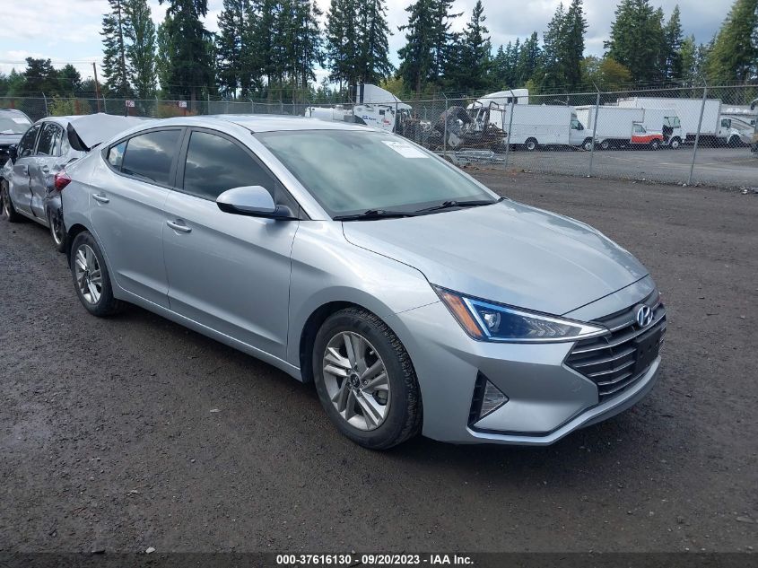 2020 HYUNDAI ELANTRA SEL - KMHD84LF6LU949451