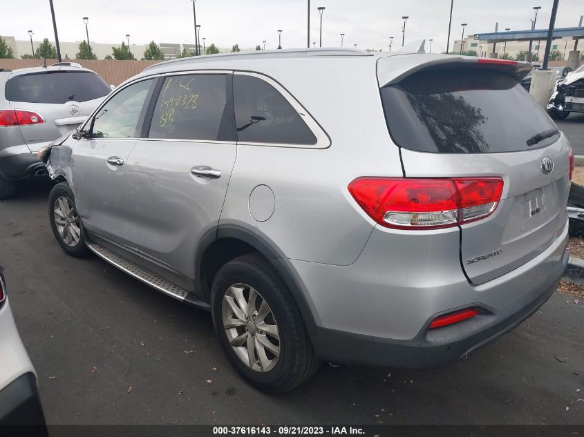 2016 KIA SORENTO LX - 5XYPG4A34GG165905