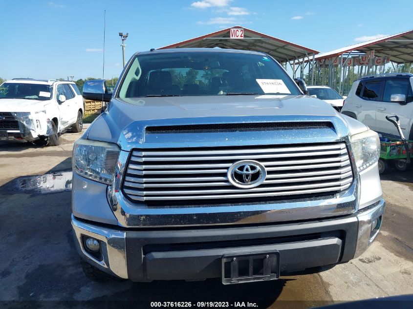 2014 TOYOTA TUNDRA 4WD TRUCK LTD 5TFHW5F16EX371337