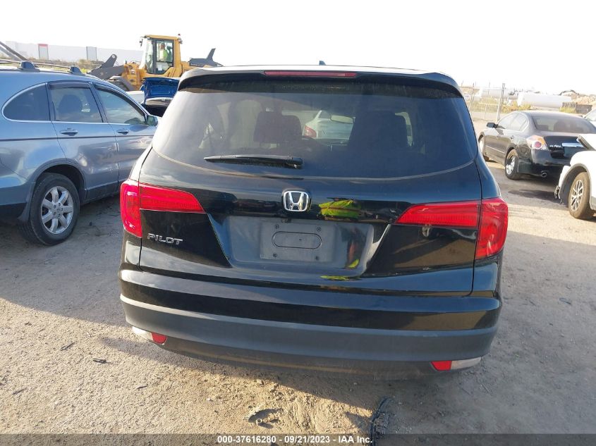 VIN 5FNYF5H69GB049801 2016 HONDA PILOT no.14