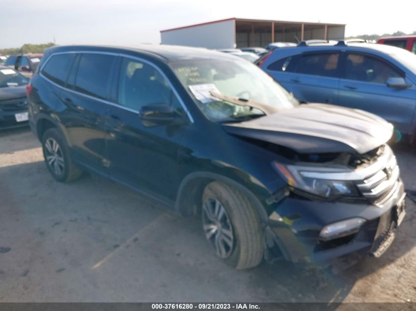 VIN 5FNYF5H69GB049801 2016 HONDA PILOT no.1