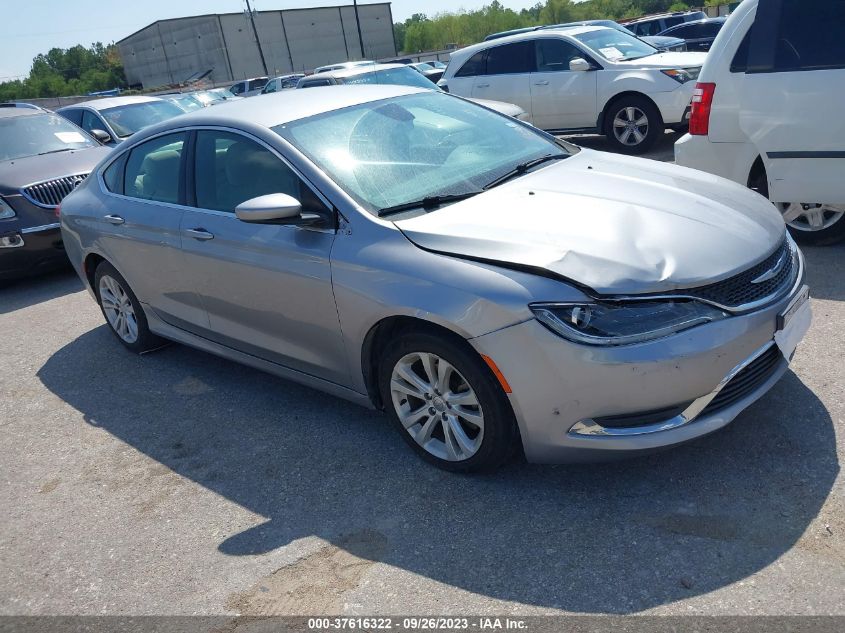 2016 CHRYSLER 200 LIMITED - 1C3CCCAB2GN152451