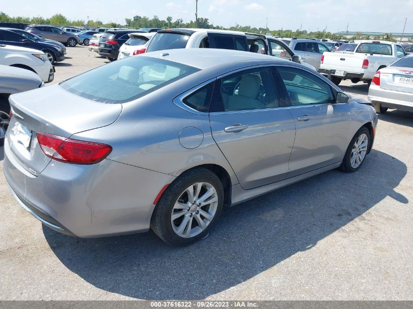 2016 CHRYSLER 200 LIMITED - 1C3CCCAB2GN152451