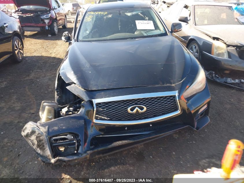 2014 INFINITI Q50 HYBRID SPORT JN1AV7APXEM690191