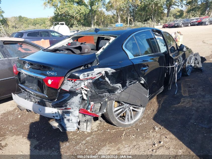 2014 INFINITI Q50 HYBRID SPORT JN1AV7APXEM690191