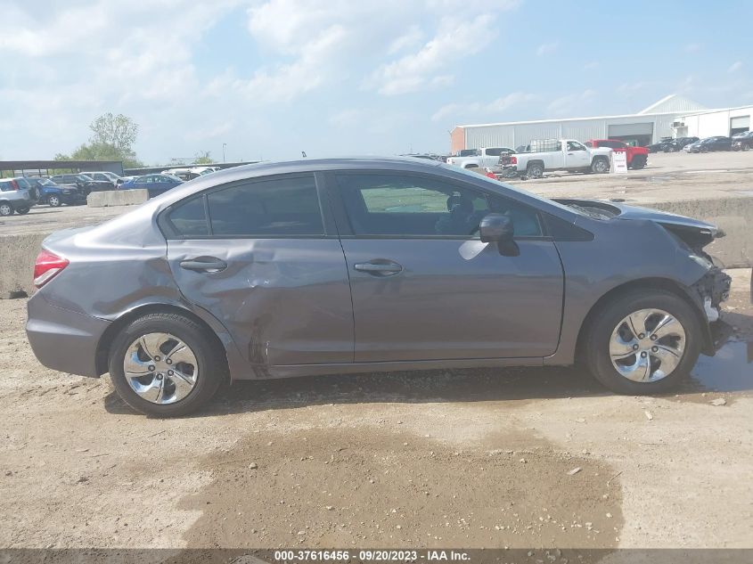 2015 HONDA CIVIC SEDAN LX - 19XFB2F56FE011104