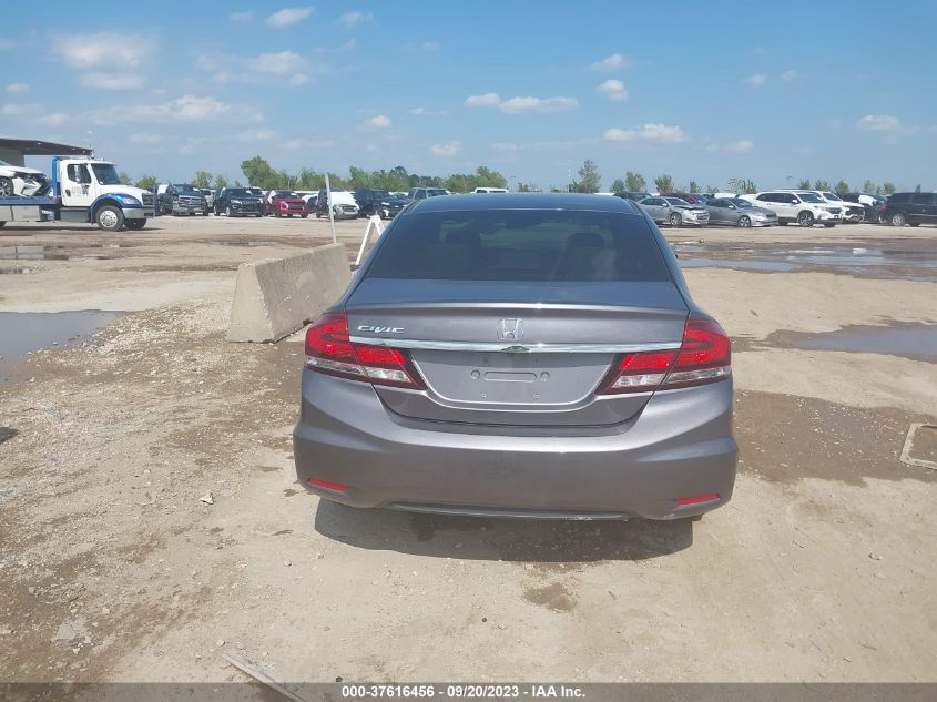 2015 HONDA CIVIC SEDAN LX - 19XFB2F56FE011104
