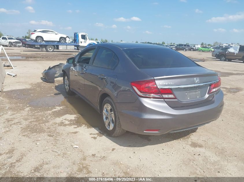 2015 HONDA CIVIC SEDAN LX - 19XFB2F56FE011104