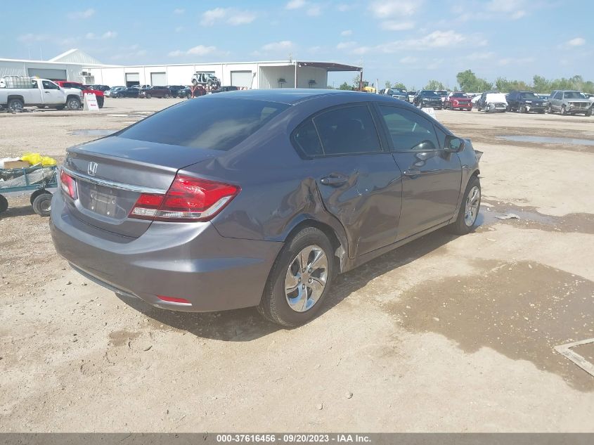 2015 HONDA CIVIC SEDAN LX - 19XFB2F56FE011104