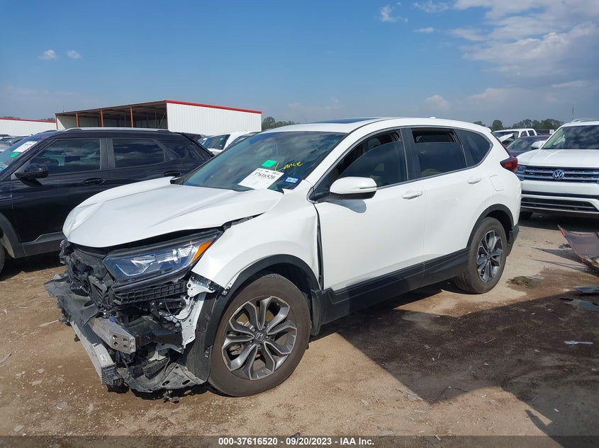 VIN 7FARW1H58NE014897 2022 HONDA CR-V EX
