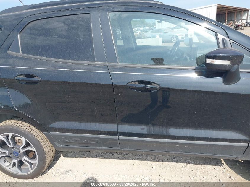 2019 FORD ECOSPORT SES - MAJ6S3JL3KC301397