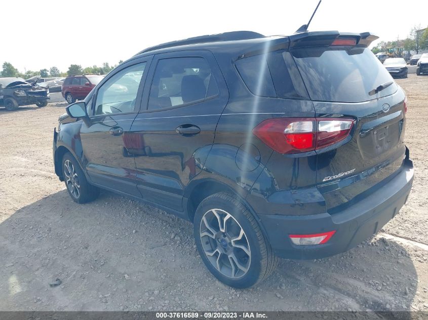 2019 FORD ECOSPORT SES - MAJ6S3JL3KC301397