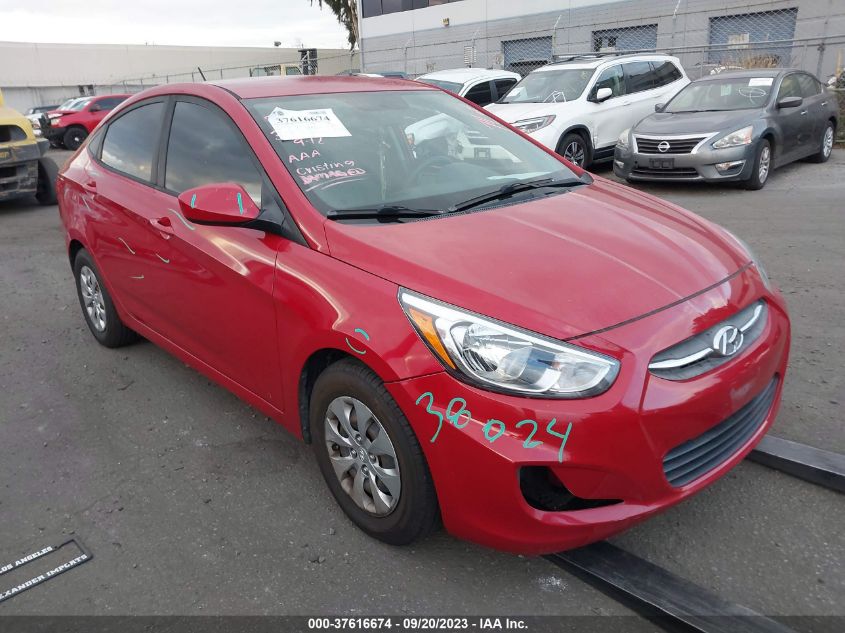 2017 HYUNDAI ACCENT SE - KMHCT4AE9HU314283