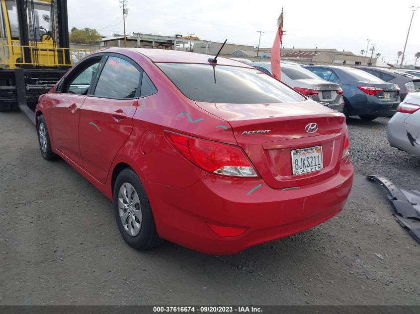 2017 HYUNDAI ACCENT SE - KMHCT4AE9HU314283