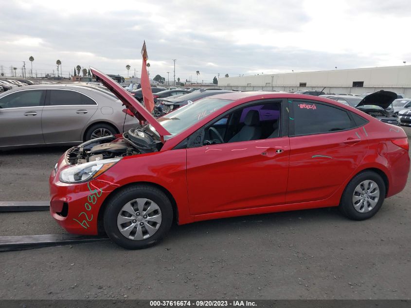 2017 HYUNDAI ACCENT SE - KMHCT4AE9HU314283