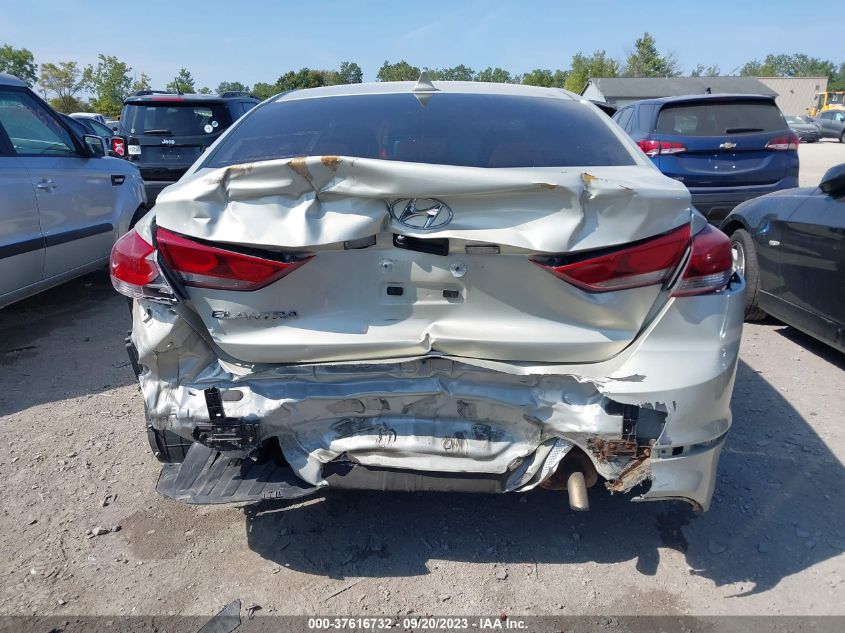 2017 HYUNDAI ELANTRA SE - KMHD84LF4HU074443