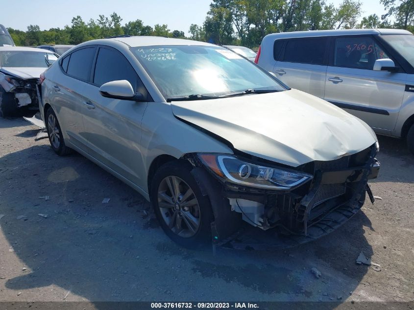 2017 HYUNDAI ELANTRA SE - KMHD84LF4HU074443