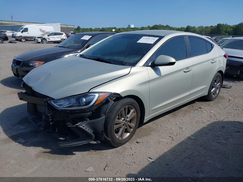 2017 HYUNDAI ELANTRA SE - KMHD84LF4HU074443