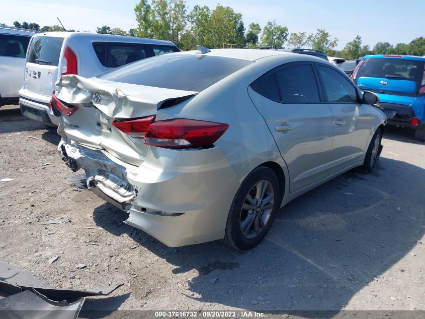 2017 HYUNDAI ELANTRA SE - KMHD84LF4HU074443