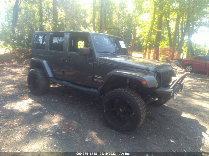 2014 JEEP WRANGLER UNLIMITED SAHARA - 1C4HJWEG4EL196023