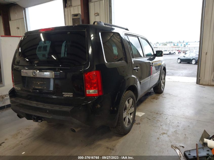 2013 HONDA PILOT TOURING - 5FNYF4H98DB070252