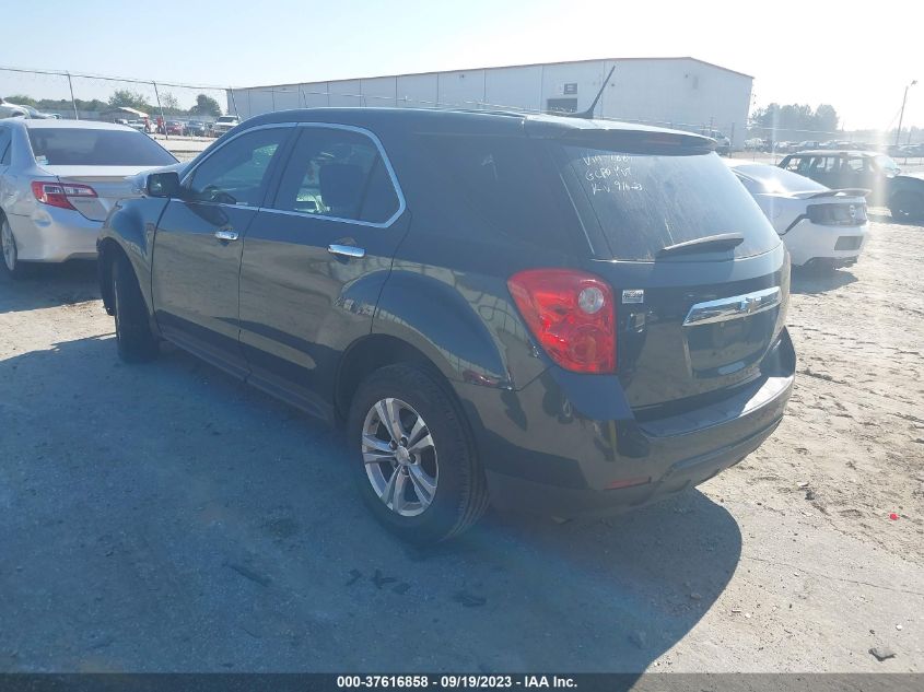 2013 CHEVROLET EQUINOX LS - 2GNALBEK2D6417884