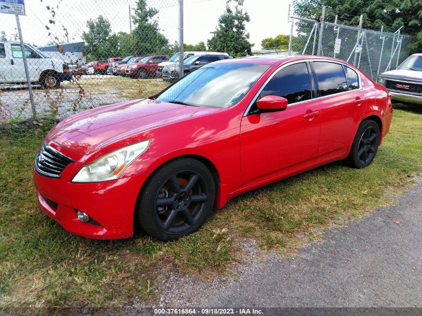 2013 INFINITI G37 SEDAN JOURNEY JN1CV6AP6DM301757