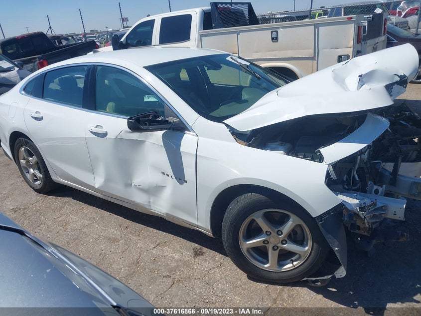 VIN 1G1ZB5ST3JF107217 2018 CHEVROLET MALIBU LS