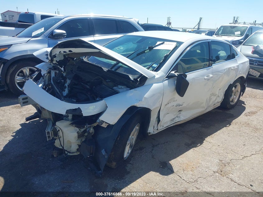 VIN 1G1ZB5ST3JF107217 2018 CHEVROLET MALIBU LS