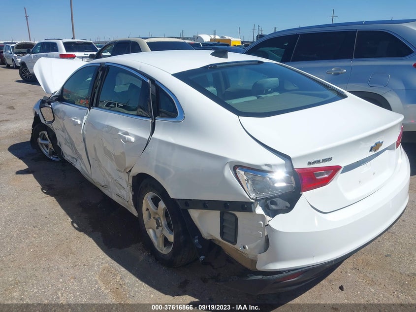 VIN 1G1ZB5ST3JF107217 2018 CHEVROLET MALIBU LS
